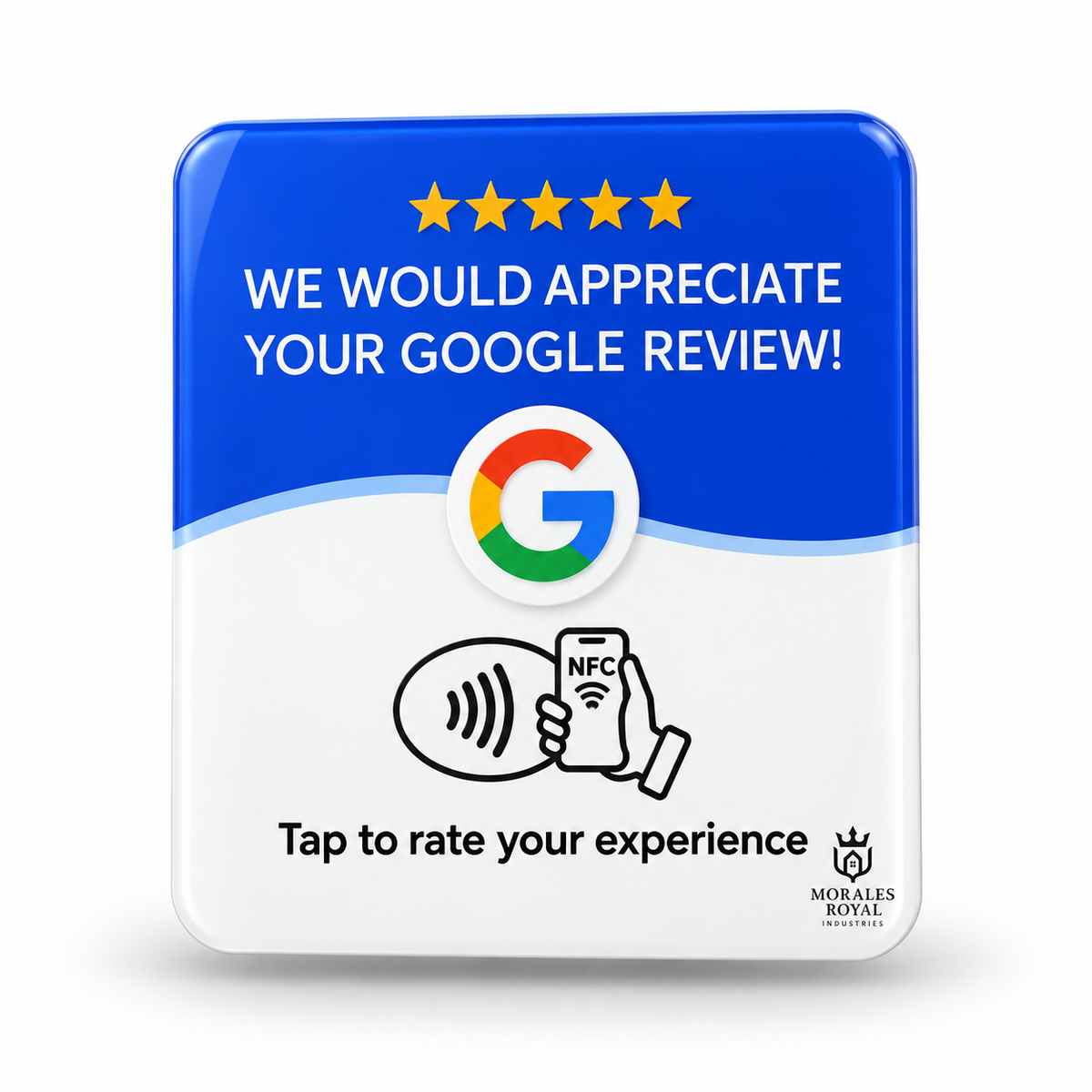 Tarjeta SMART para Google Reviews